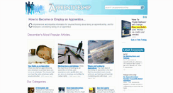 Desktop Screenshot of anapprenticeship.co.uk