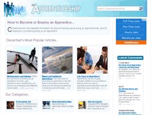 Tablet Screenshot of anapprenticeship.co.uk